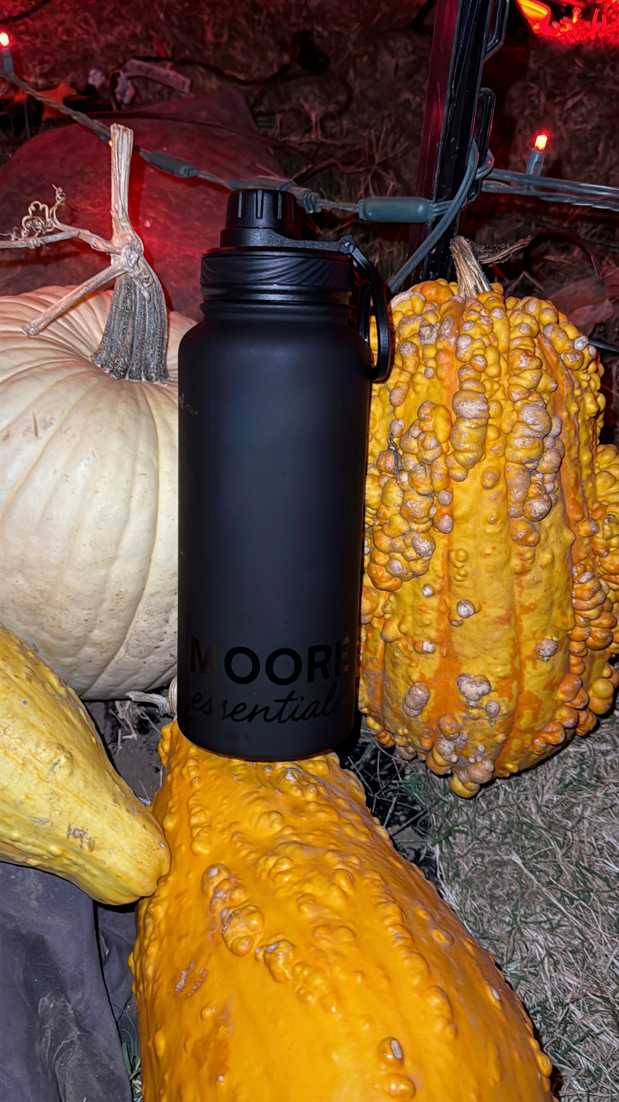Matte Black | Fall Limited Edition 32oz MOORE Bottle